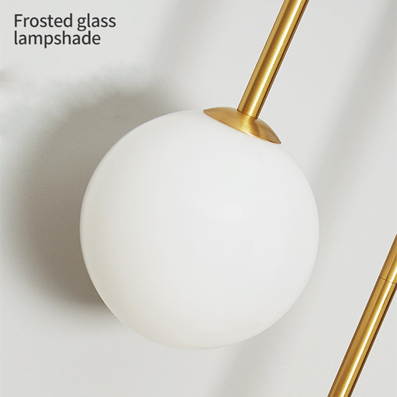 Home Deco Gold Glass Ball Wall Lamp
