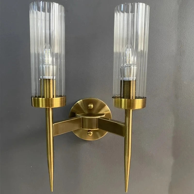 Home Deco Minimalist Glass LED Wall Lamp