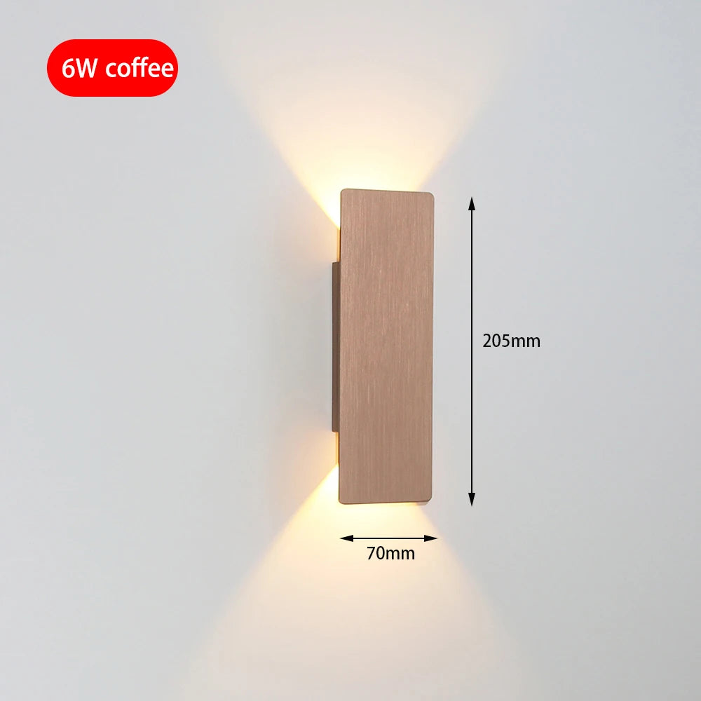 Home Deco Modern LED Aluminum Wall Lamp