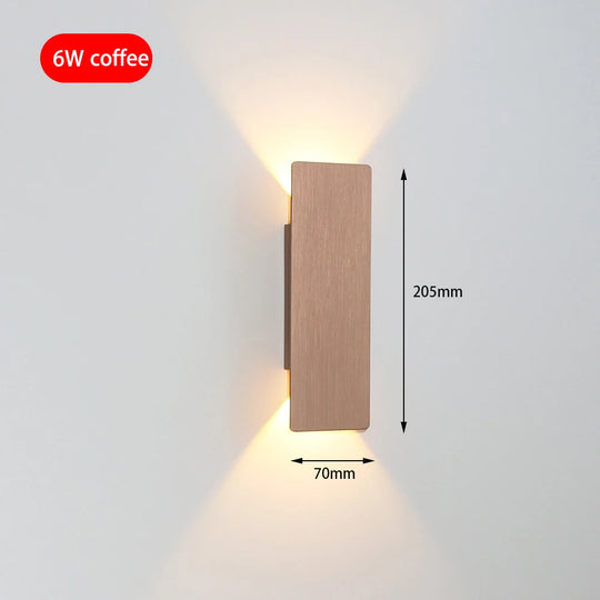 Home Deco Modern LED Aluminum Wall Lamp