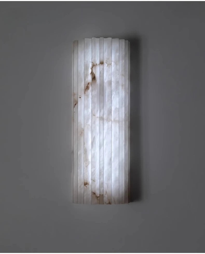 Home Deco Modern Marble Copper Wall Lamp