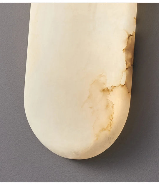Home Deco Semicylinder Marble Wall Light