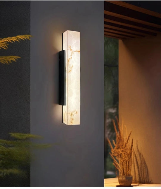 Home Deco Marble LED Outdoor Wall Lamp