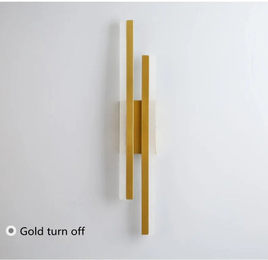 Home Deco Copper Line Acrylic Wall Lamp