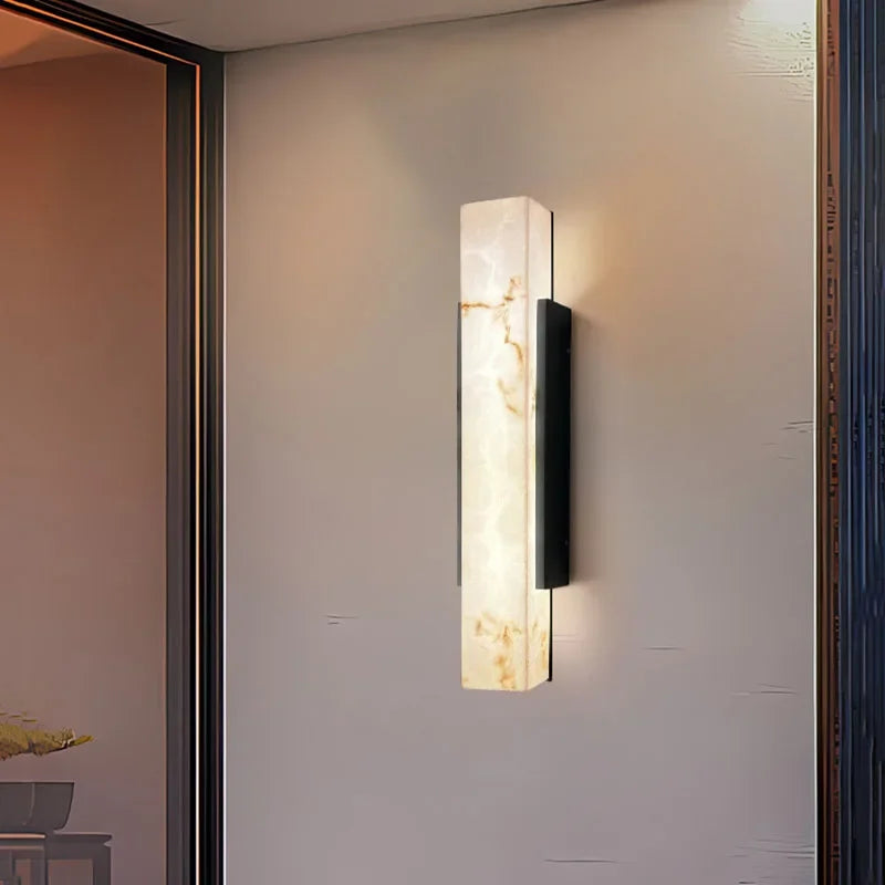 Home Deco Outdoor Imitation Marble LED Wall Light