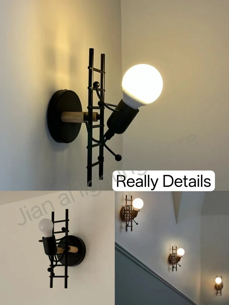 Home Deco Creative Cartoon Wall Lamp