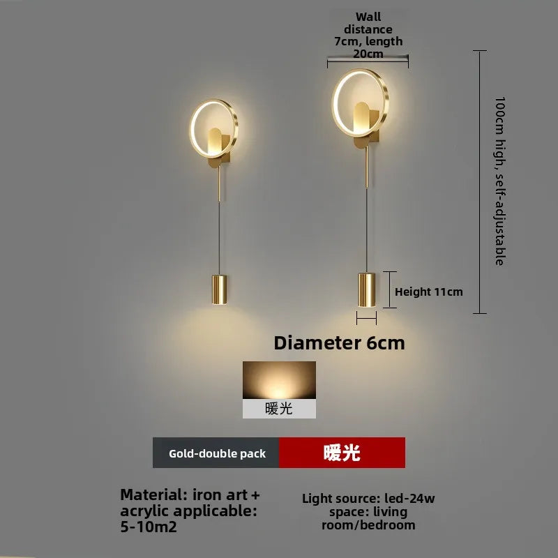 Home Deco Modern Minimalist LED Wall Lamp