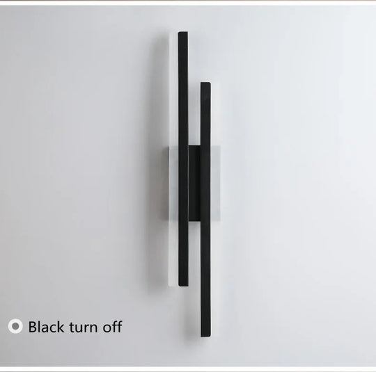 Home Deco Copper Line Acrylic Wall Lamp