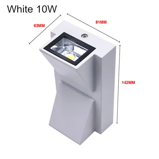 Home Deco Outdoor Waterproof LED Wall Lamp