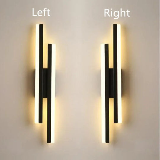 Home Deco Copper Line Acrylic Wall Lamp