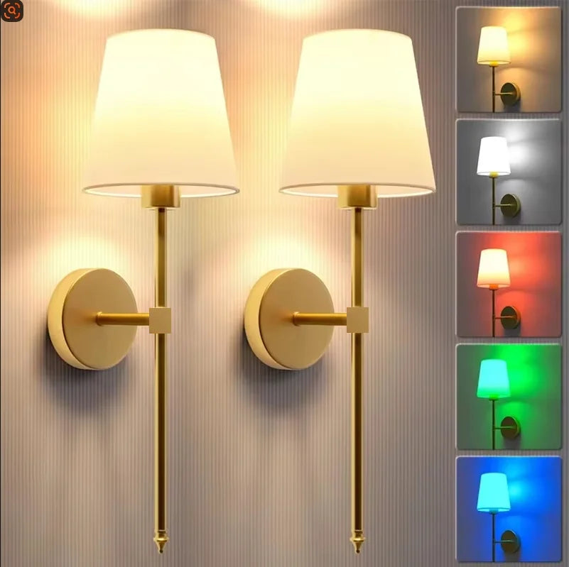 Home Deco Wireless Rechargeable Wall Lamp