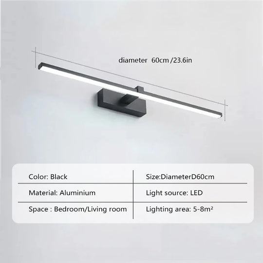 Home Deco Modern LED Wall Lamp with Remote