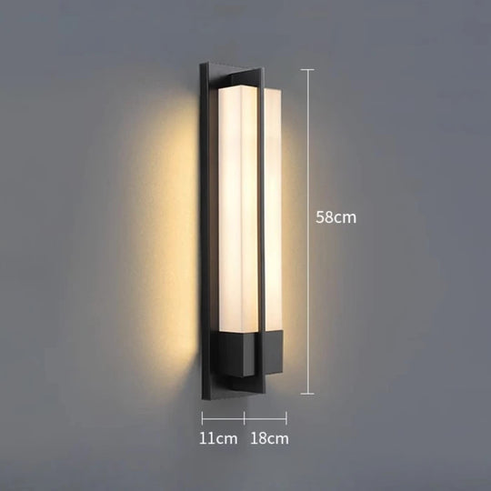 Home Deco Marble LED Outdoor Wall Lamp