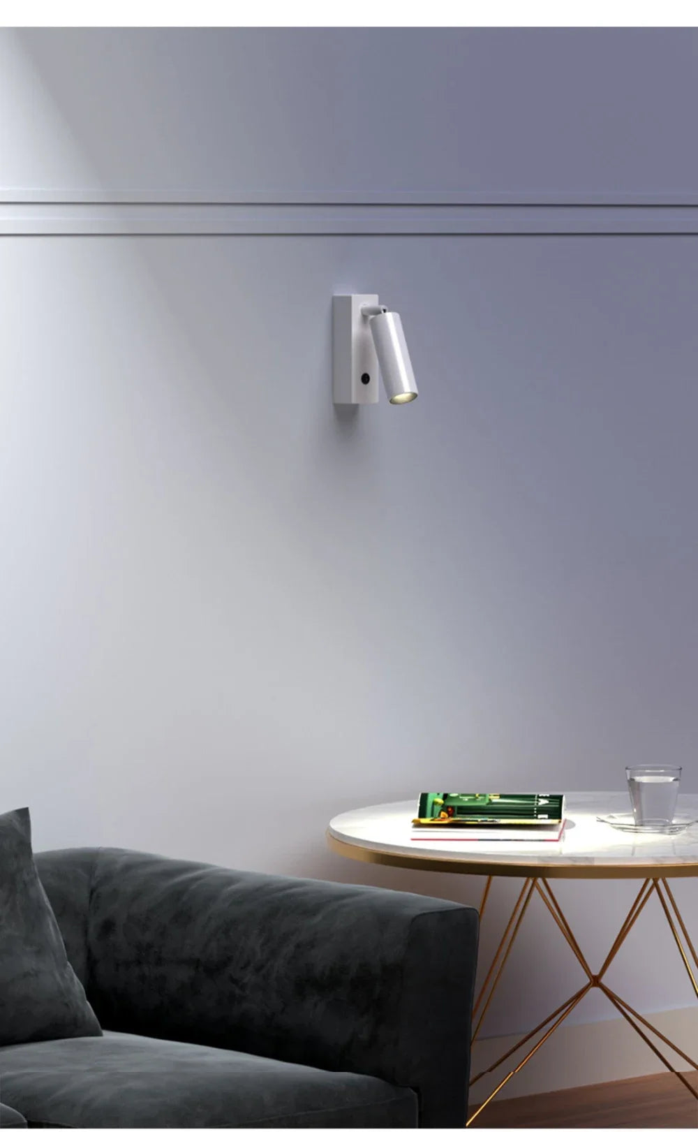 Home Deco Folding LED Bedside Wall Light