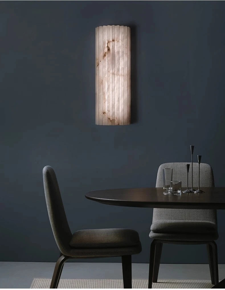 Home Deco Modern Marble Copper Wall Lamp