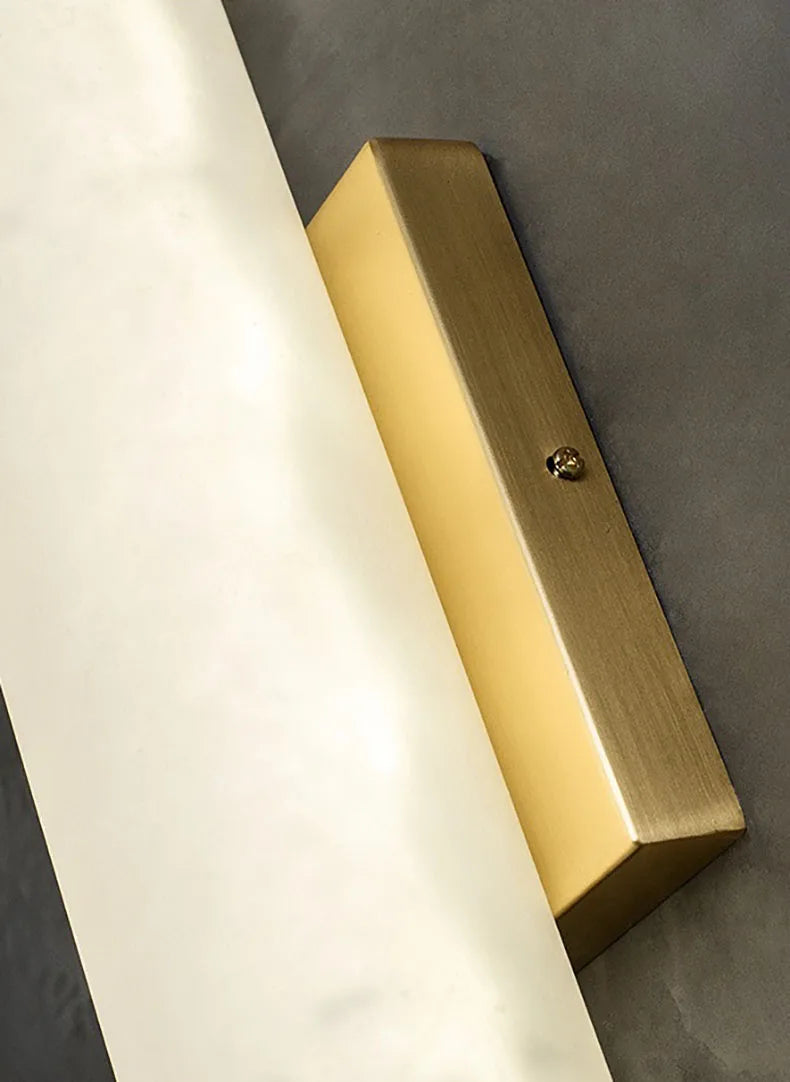 Home Deco Modern Copper Marble Wall Lamp