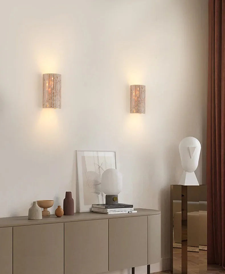 Home Deco Wabi Sabi Natural Stone Wall Light
