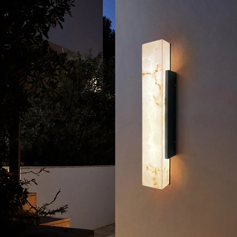 Home Deco Outdoor Imitation Marble LED Wall Light