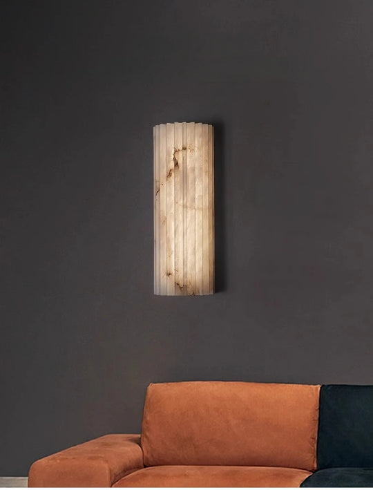 Home Deco Modern Marble Copper Wall Lamp