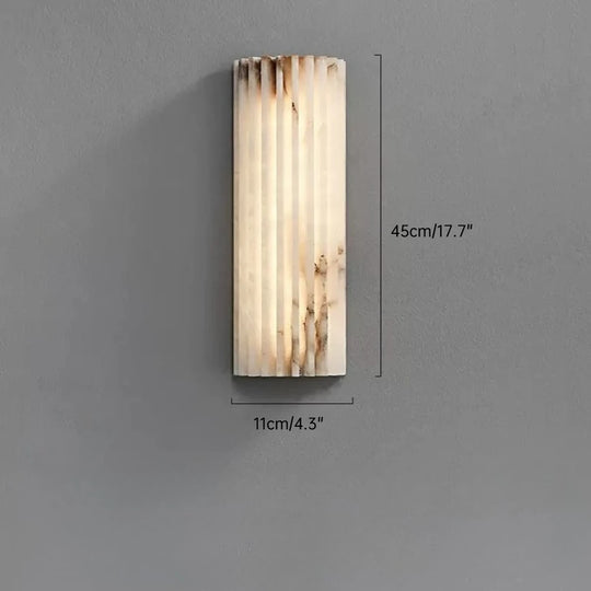 Home Deco Modern Marble Copper Wall Lamp
