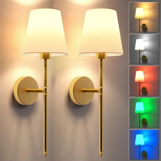 Home Deco Wireless Rechargeable Wall Lamp