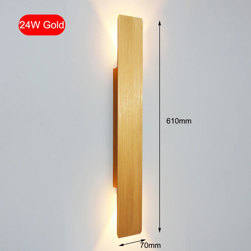 Home Deco Modern LED Aluminum Wall Lamp