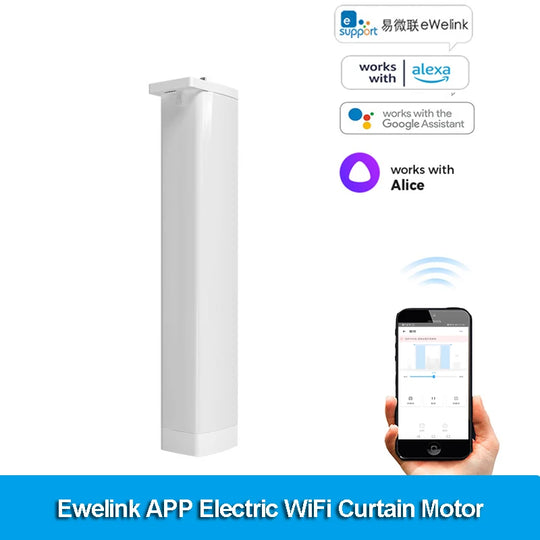 Clara's Connected Comfort: Smart WiFi Curtain Motor with Ewelink App Control