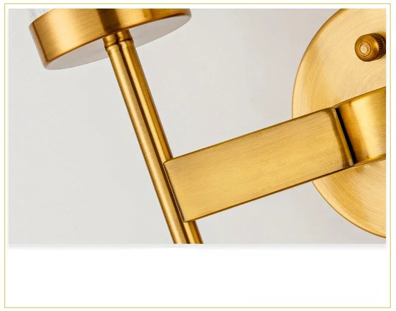 Home Deco Minimalist Glass LED Wall Lamp