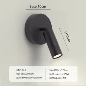 Home Deco Adjustable LED Bedside Wall Lamp