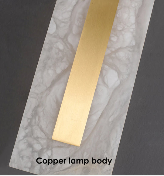 Home Deco Marble Copper Gold Wall Light