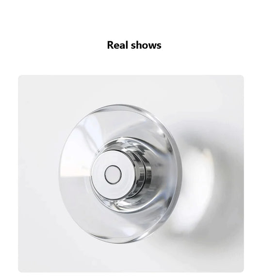 Home Deco Modern Round Crystal Wall Lamp