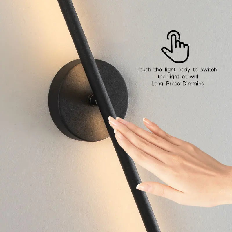 Home Deco Rotatable Dimmable LED Wall Lamp