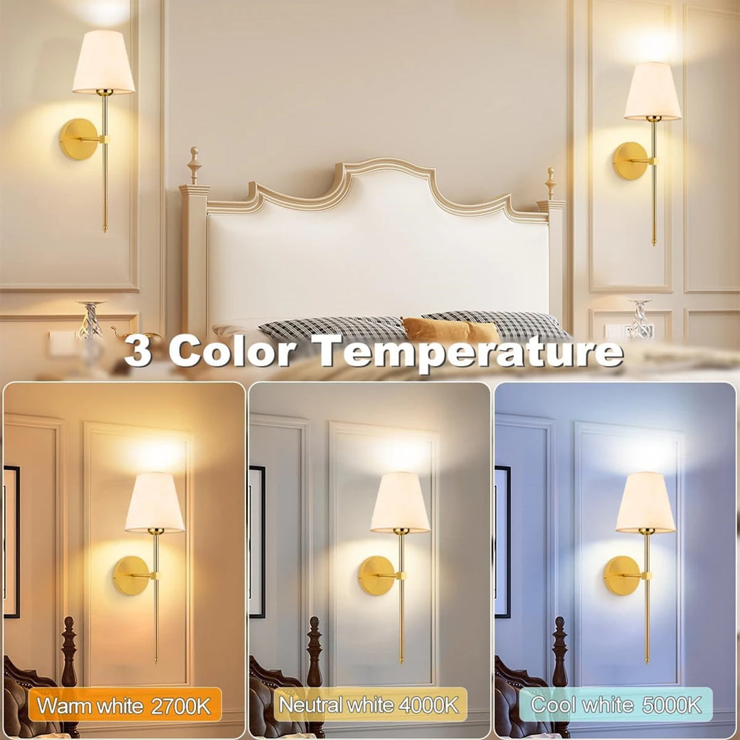 Home Deco Wireless Rechargeable Wall Lamp