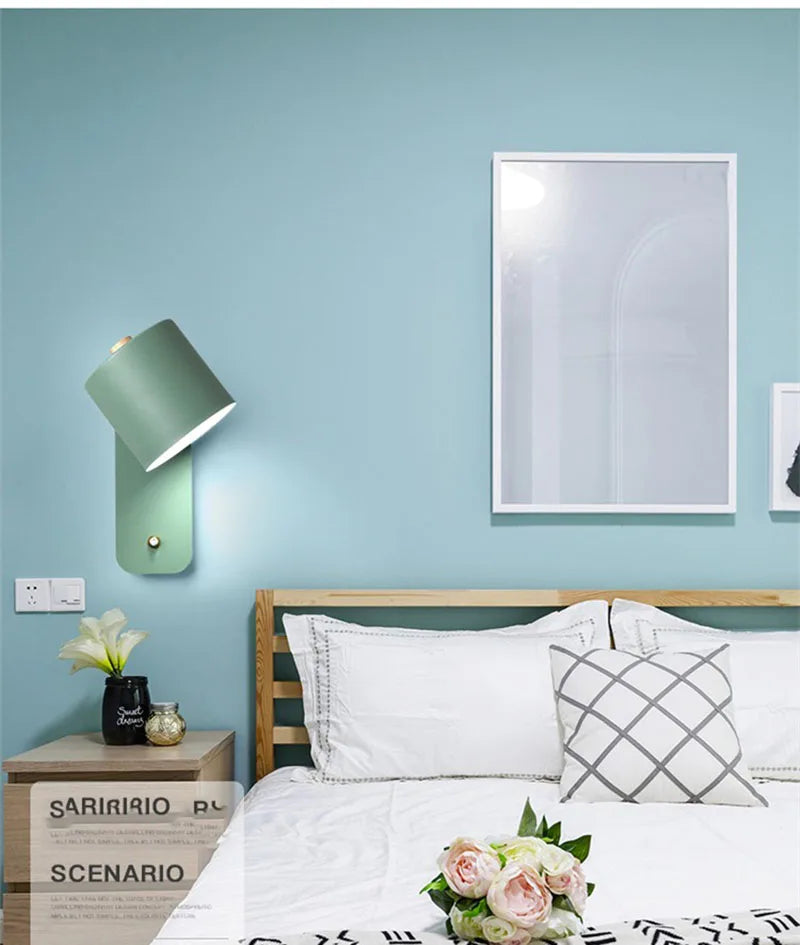 Home Deco Nordic Adjustable LED Reading Wall Light