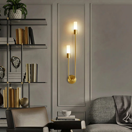 Home Deco Nordic Gold LED Wall Lamp