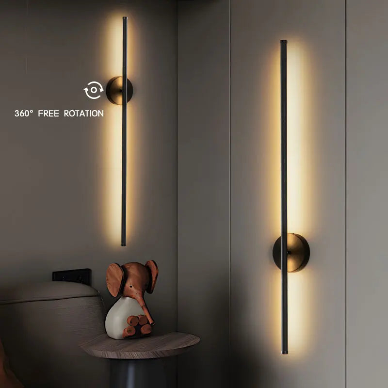 Home Deco Rotatable Dimmable LED Wall Lamp