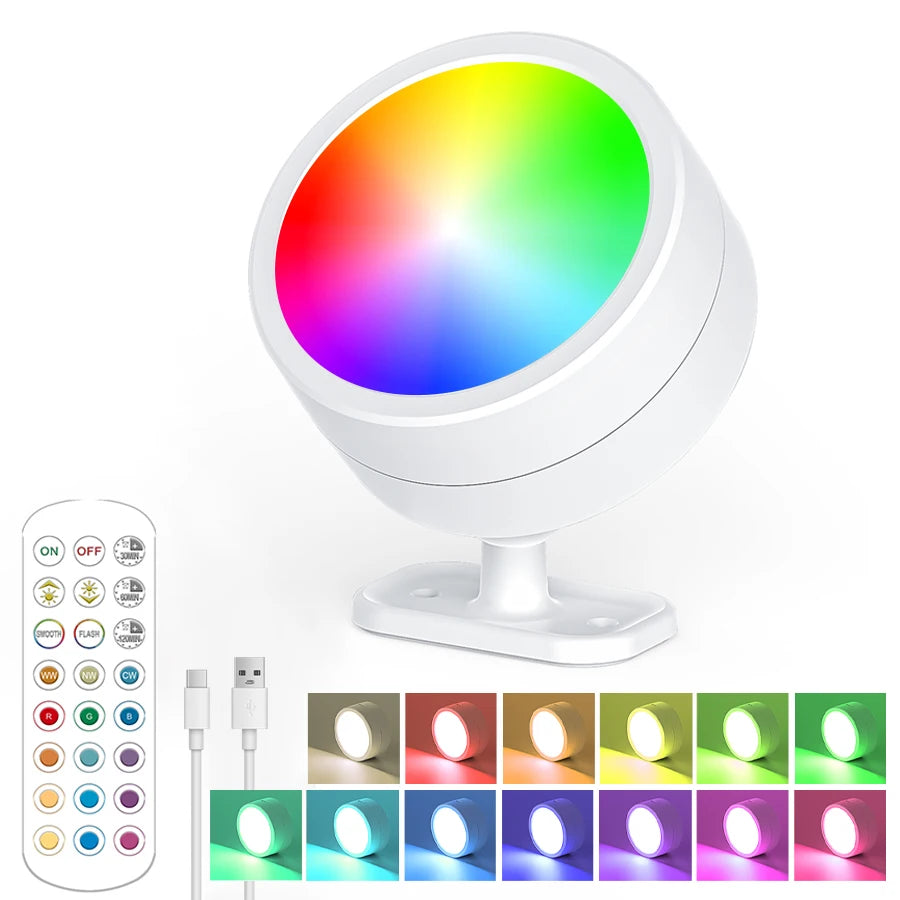 Home Deco RGB Magnetic LED Wall Lamp