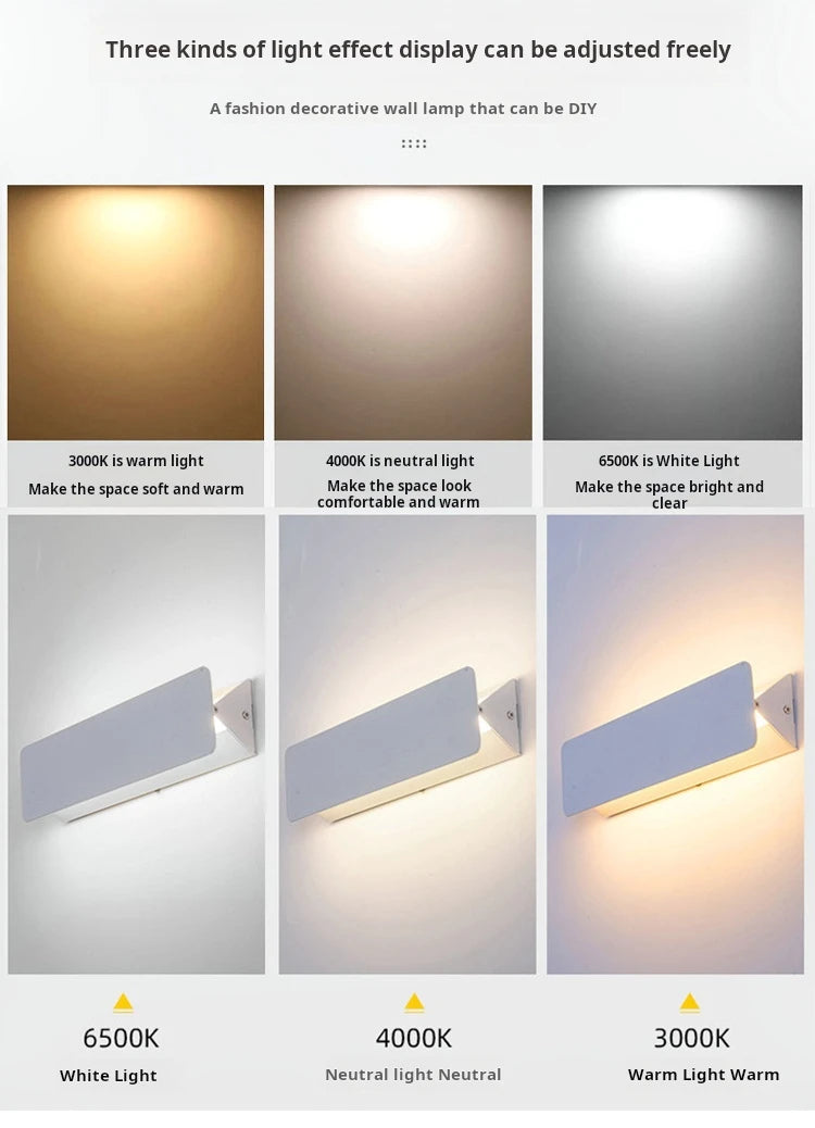 Home Deco Adjustable LED Wall Lamp