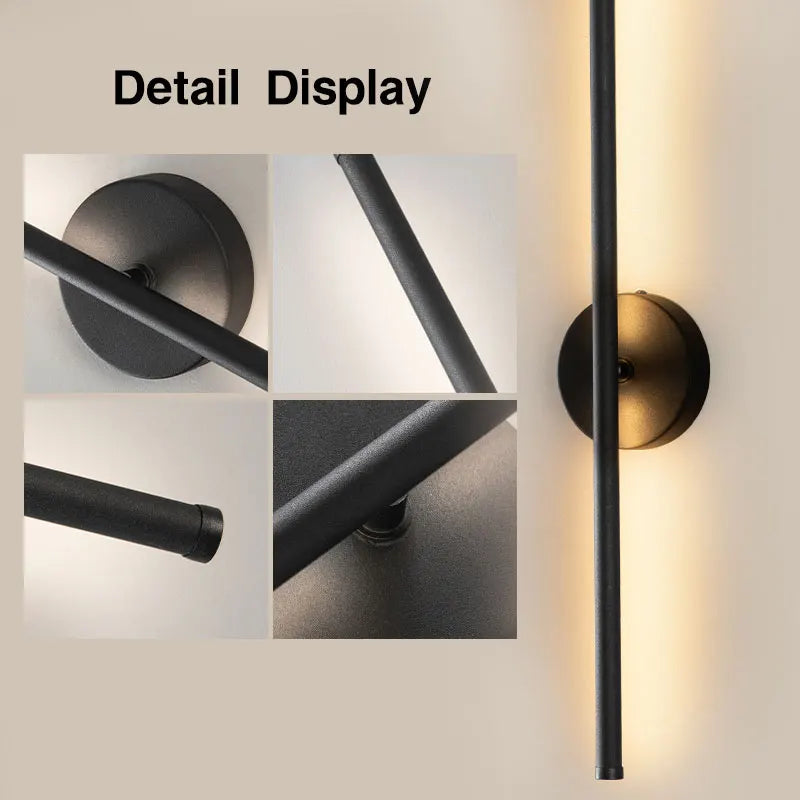 Home Deco Rotatable Dimmable LED Wall Lamp
