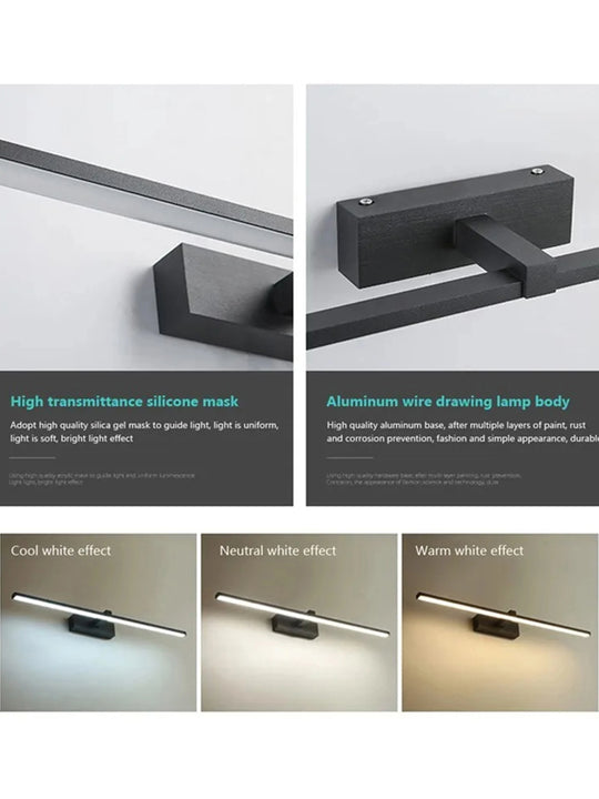 Home Deco Modern LED Wall Lamp with Remote