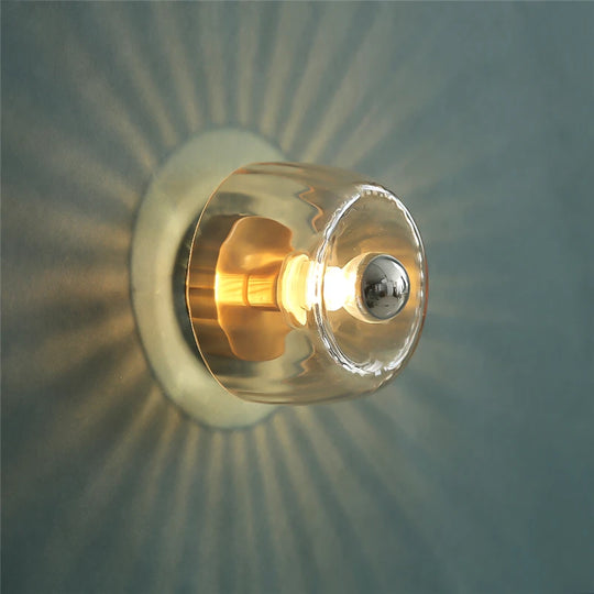 Home Deco LED Bauhaus Glass Wall Lamp