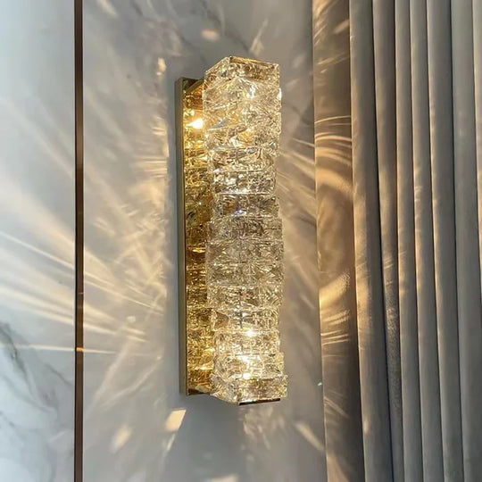 Home Deco Creative Luxury LED Crystal Wall Lamp