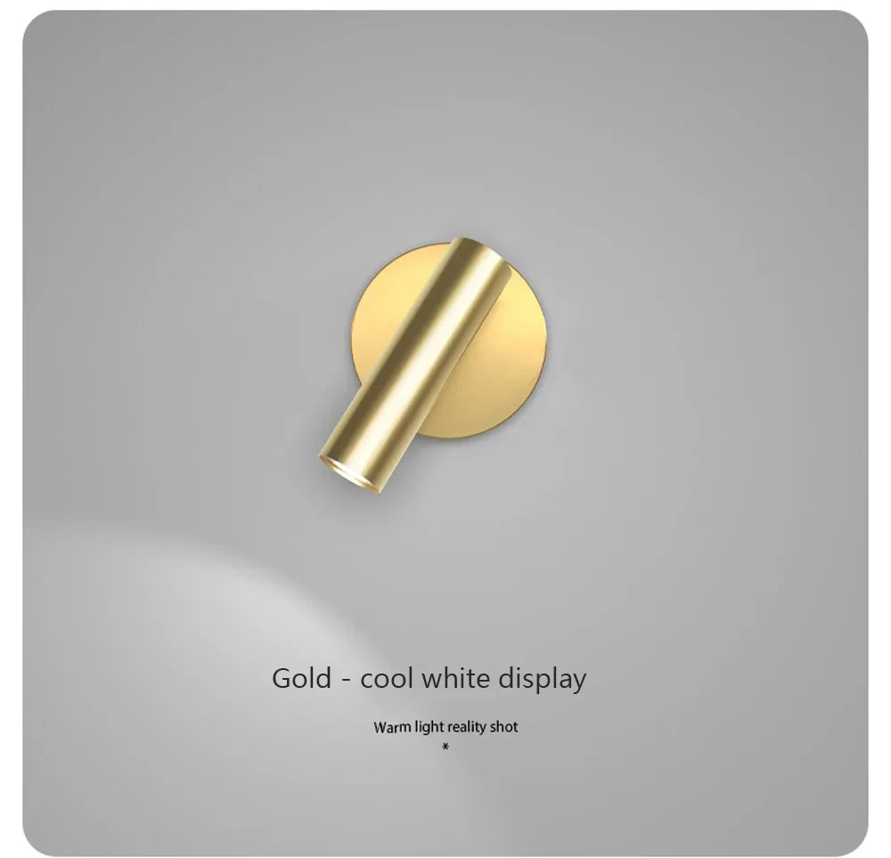 Home Deco Adjustable LED Bedside Wall Lamp