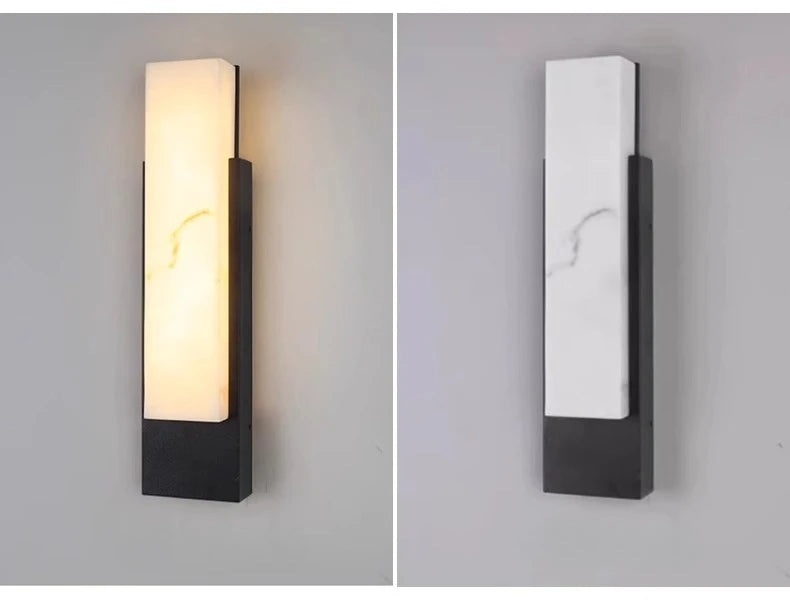 Home Deco Marble LED Outdoor Wall Lamp