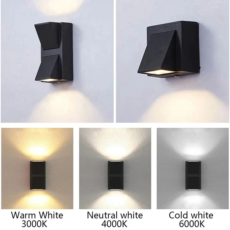 Home Deco Outdoor Waterproof LED Wall Lamp