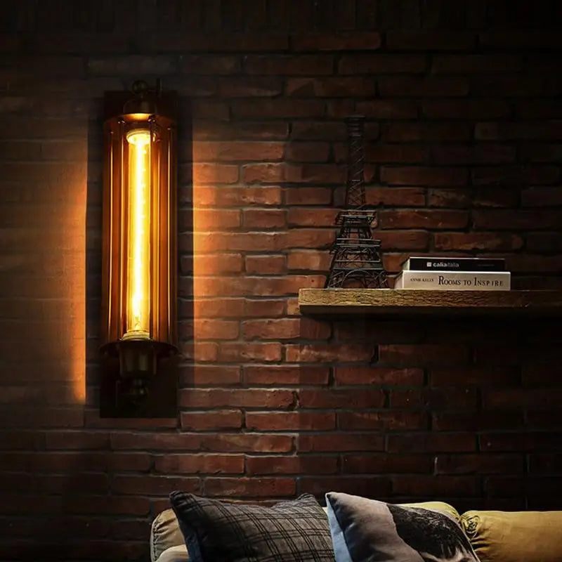 Home Deco Retro Industrial Iron Wall Light