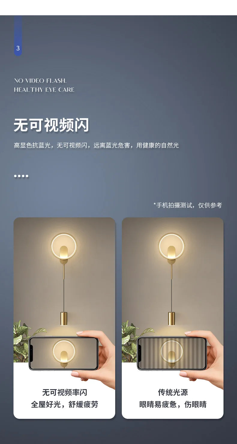 Home Deco Modern Minimalist LED Wall Lamp