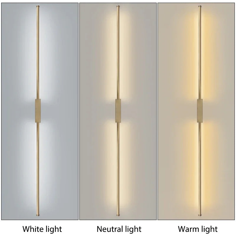 Home Deco Nordic Long LED Wall Lamp