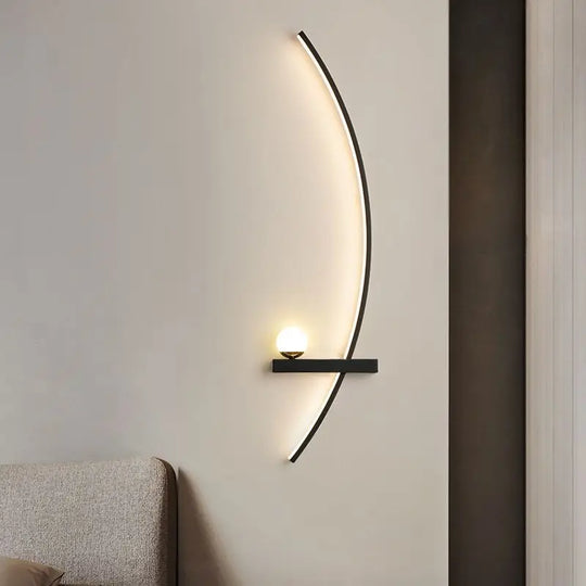 Home Deco Modern LED Moon Wall Lamp