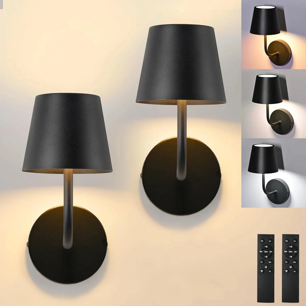 Home Deco USB Rechargeable LED Wall Lamp